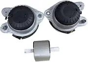 1set 2222407117 2222407217 2222401118 Engine Mount and Transmission Mount,Compatible with Mercedes W222 M276 S450 Suspension Repair kit