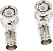 Alvin's Cables Right Angle Convert Connectors for HD SDI BNC Cable One Set