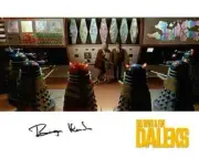 Doctor Who Autograph: BRYAN HANDS (Dr Who and the Daleks) Signed Photo