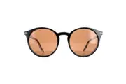 Serengeti Sunglasses Leonora SS028002 Shiny Clear and Black Polarized Drivers