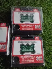 10pcs of Fido Engravable Pet ID Tags 9985291 Boutique "Open Box"