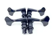 Gotoh GB-707B Bass Guitar Tuners Black 2+2 - Made in Japan