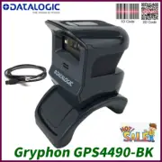 Datalogic Gryphon GPS4490-BK 1D/2D Barcode Scanner USB Cable & Adjustable Stand