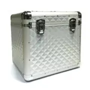 Furzone Dog/Horse/Pet/Make Up Case/Grooming Box SILVER