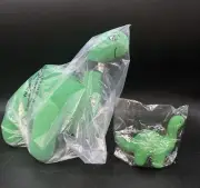 Sinclair Gas Dinosaur Plush Green Dino Stuffed Brontosaurus & Stress Toy NEW