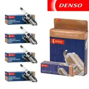 4 Pack Spark Plugs Denso Iridium Long Life for 2011-2016 HONDA CR-Z L4-1.5L (for: Honda)