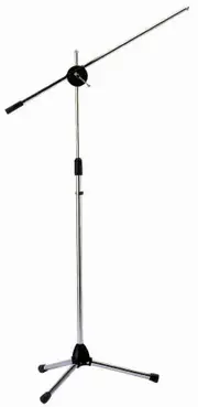 AMS MA365 Heavy Duty Chrome Mic Boom Stand 90-106cm