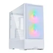 Lian Li LanCool 207RW TG ARGB Mid Tower ATX Case - White (PC-LAN207RW)