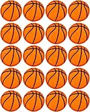 NUOBESTY 20pcs Basketball Embroidered Patches for Clothing Assorted Sewing Appliques Durable Iron-on or Sewable Decorative Clothing Patches