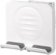 Bvizyelck Wall Mount Phone Holder | Wall Cell Phone Shelf - Smartphone Clamp Adjustable Tablet Bracket for Watching Bedroom Desk Bathroom Kitchen Toilet Bedside Airplane Home