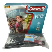 New Coleman 4 Person Capacity Navigator Boat with Stearns Paddle Oars Combo