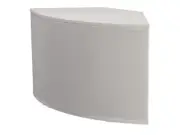 SM1001-WH 10 inch Subwoofer with Passive Radiator (White)