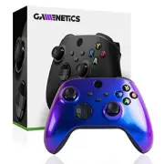 Gamenetics Custom Blue Purple Wireless Bluetooth Controller for Xbox Series X/S