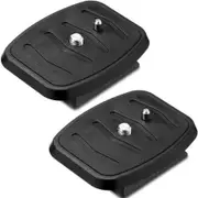 Tripod Quick Release Plate Tripod Adapter Mount Camera Tripod Adapter Plate Parts (35 x 35 mm) - 2Pack