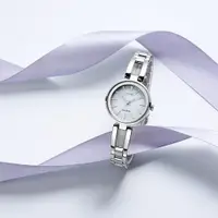 在飛比找PChome24h購物優惠-CITIZEN 星辰 LADYS 光動能唯美氣質女腕錶/銀/