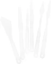 Versatile Plastic Palette Knife Set Spatula for Artistic Painting for Gouache Acrylic Oil Paints