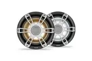 Fusion 3i 8.8" 330W Marine Speakers w CRGBW LED - Grey