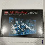 AMD ATI FIREPRO 2450 X1 PCI-E SFF WORKSTATION GRAPHICS QUAD VHDCI DVI VIDEO CARD
