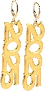[FOYTOKI] Stylish Ring Earrings Fashion-forward Dangle Earrings for 2025 Celebration
