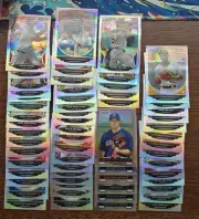 Bowman Chrome Refractor Lot 75+ Cole RC Non-auto