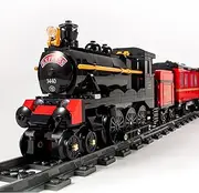 [dOvOb] GWR Classic Steam Train Building Kit with Train Track, Collectible Steam Locomotive Engineering Toys Set for Kids and Adult (789 PCS)