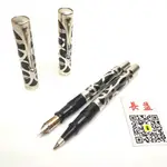 SHEAFFER NOSTALGIA 800 黑 純銀925 18K 筆尖鋼筆【長益鋼筆】