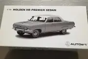 AUTOart Biante 1:18 Holden HR Premier Sedan Satin Silver Model Car RARE