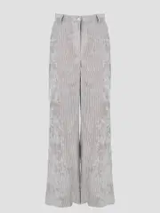 [Alberta Ferretti] Alberta Ferretti-Wide Leg Grey-Donna 42