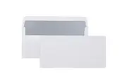 Cumberland DL Envelopes Plain Face Self Seal Secretive 80GSM 110x220mm White Box 500