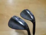 New CLEVELAND RTZ Black Satin 56 & 60 Wedge Set IRONS IRON Steel DG Spinner