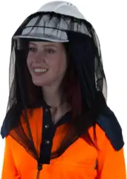 Uveto Navy Net 'N Shade Head Face Protection Add-On