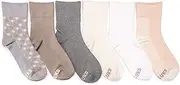 [MUK LUKS] Women's 6 Pack Whisper Soft Crew Socks