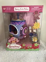Vtg 2002 Bandai Strawberry Shortcake Berry Cute Rides Cookie Jar Cruiser NIP