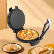 Round Electric Purpose Tortilla Maker Roti Chapati Flat Bread Pizza Machine 220V