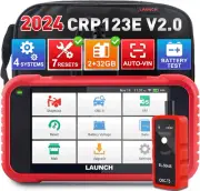 LAUNCH CRP123E Car OBD2 Scanner Check Engine ABS SRS Diagnostic Tool 7 Resets