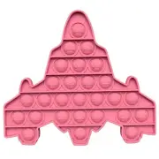Pastel Pink Spaceship Pop Bubble Fidget Toy