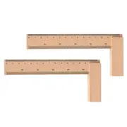 2x MamaMemo Workshop Tools Carpenter's Square Kids/Children Wooden Build Toy 3+