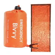 Waterproof Emergency Survival Sleeping Bag Blanket Stuff Sack with Storage Bag