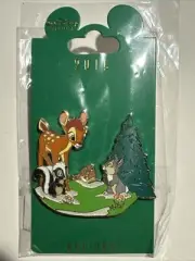 Disney Pin Bambi Thumper Flower WDI Imagineering Groundhog Day 2015 LE 250