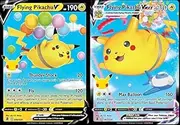 Flying Pikachu V & Vmax Set - Celebrations - Pokemon Ultra Rare Card Lot - 006/025-007/025