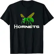 [keoStore] Go Green Hornets Football Baseball Basketball Cheer Team Fan T-Shirt ds1398 T-Shirt