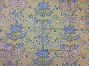 Pindler Pindler Damask Upholstery Drapery Fabric- Mariana/Citrus (2063) 2.25 yd