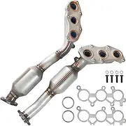 Front Catalytic Converter compatible with Lexus GS350 2007-2015 3.5L, IS250 2006-2015 2.5L, IS350 2011-2017, RC350 2015-2017, GS300 2006 3.5L Passenger&Drive Side AWD (EPA Compliant)