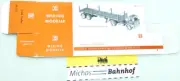 Wiking 51r Large Stanchion Semi-Trailer Henschel Box Empty H0 1:87 Å