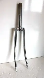 NOS Vintage Chrome Akisu 24 Inch FORKS BICYCLE Bike Old School Dragster
