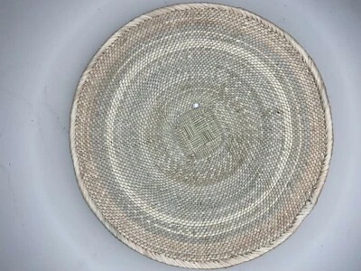 plain Tsonga Basket Binga Zimbabwe African Art 17 Inch