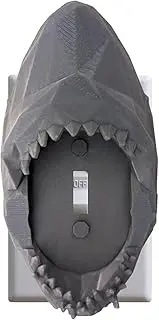 Light Switches Cover Plates,Shark Light Switches Plate Cover,1 Gang Farmhouse Marine Life Switchplate for Bedroom Decor, Kitchen