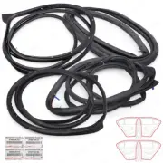 Fits Toyota Fortuner SUV 2016 '22 Set 4Dr Door Rubber Seal Weatherstrip (for: Toyota)