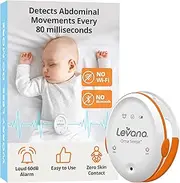 Levana Oma Sense Portable Baby Breathing Movement Monitor with Vibrations and Audible Alerts.