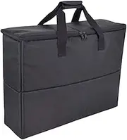 AsrMyjcx Desktop Computer Carrying Case Carry Tote Bag Accessories,Protection,Screens Keyboard Cable and Mouse,Monitor Travel Case